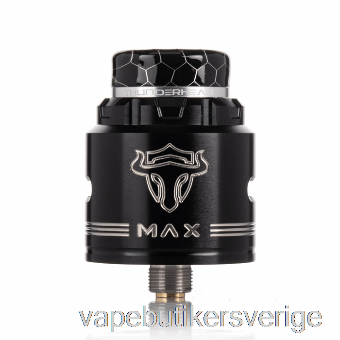 Vape Sverige Thunderhead Creations Tauren Max 25mm Bf Rda Silver Black